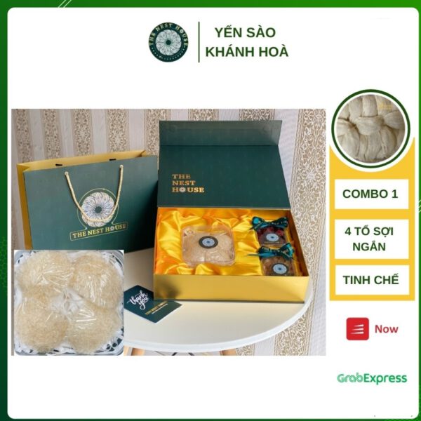Hộp quà tặng yến sào The Nest House 30gr